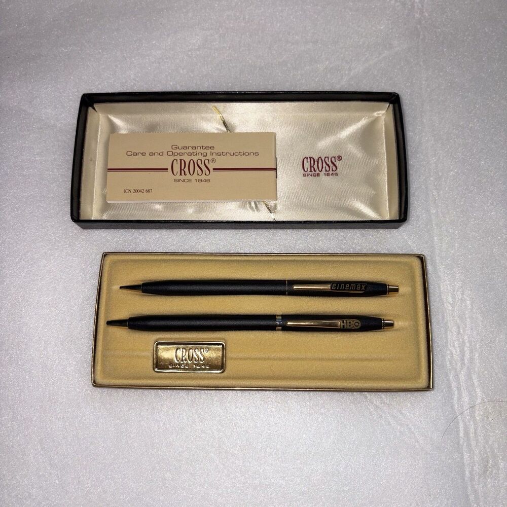 Cross Classic Century® HBO Cinemax Classic Black Pen and Pencil Set No Refills